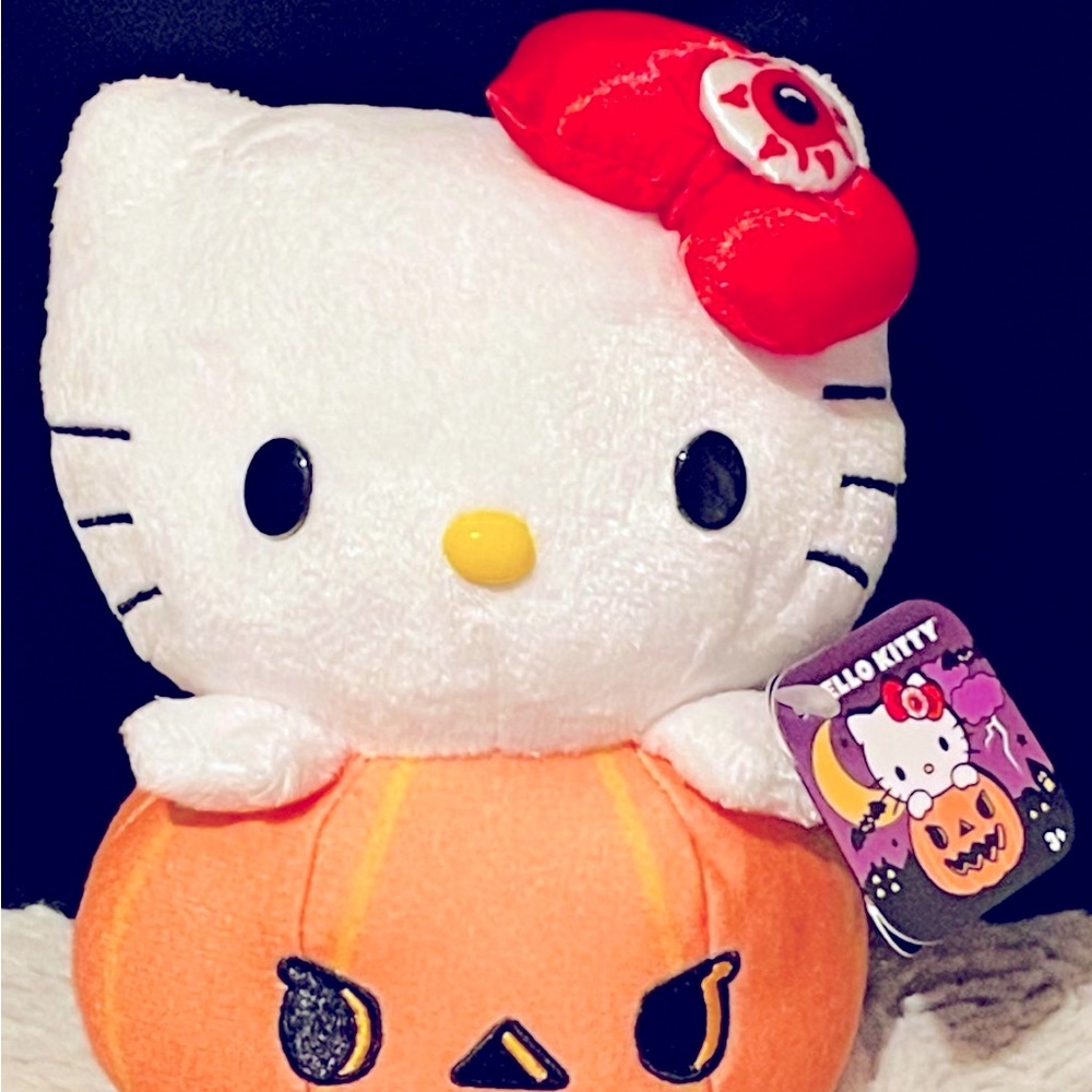 Sanrio Hello Kitty Halloween Pumpkin Plush